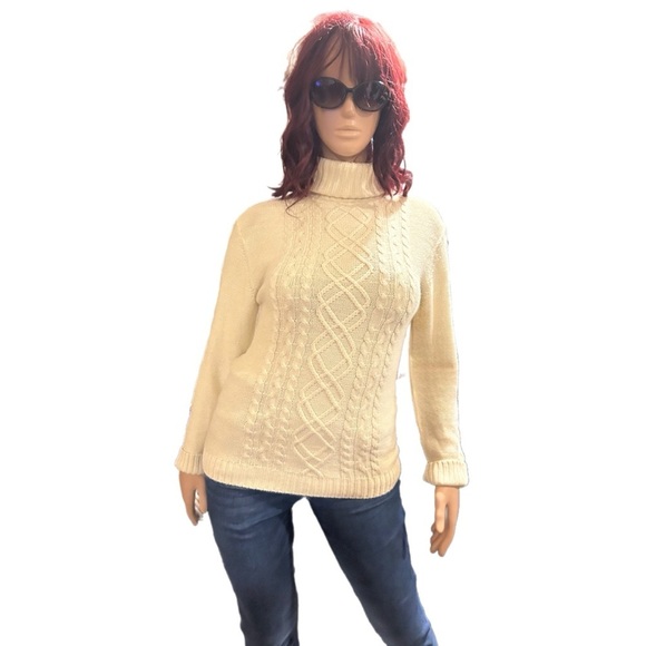 Strand Cable Knit Sweater - Picture 2 of 3